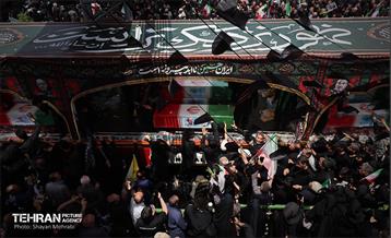 تشییع شهدای اقتدار ملی در تهران - 4 43