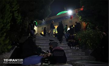 احیای شب‌ بیست‌ویکم ماه رمضان در مقبره الشهدای گمنام ندسا 52