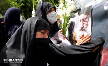 مراسم تشییع پیکر آیت‌الله فاطمی‌نیا 18