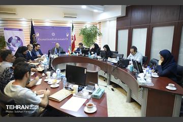 نشست خبری مدیرعامل سازمان سرمایه گذاری و مشارکت های مردمی شهر تهران 3