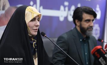 نشست خبری مشترک سخنگو و رییس مرکز زنان و خانواده شهرداری تهران 30