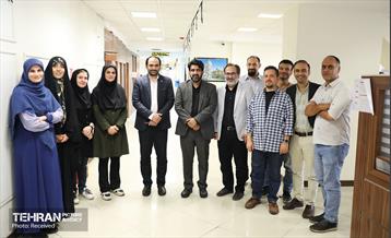 بازدید سخنگوی شهرداری تهران از موسسه همشهری 18