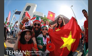 دیدار تیم های ایران و ویتنام 1