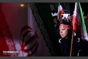 عزاداری مردم تهران در پی شهادت رهبر انقلاب اسلامی 8