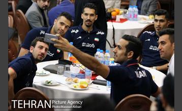 مراسم بدرقه تیم ملی والیبال 5