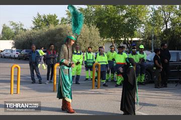 بدرقه خادمان و زائران اربعین 5