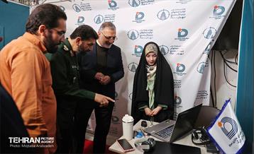 بازدید شهردار تهران از چهارمین رویداد سراسری تولید محتوای دیجیتال بسیج 4