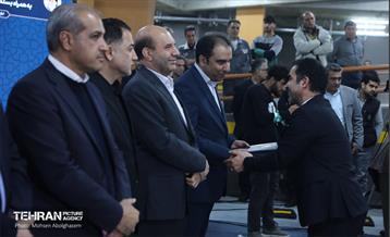 افتتاح پارکینگ طبقاتی مینابی 9