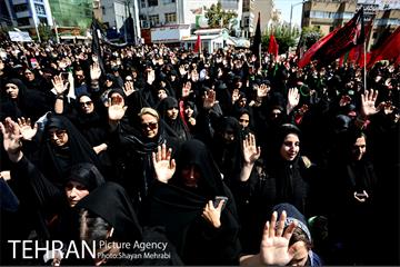 عزاداری عاشورا در میدان شهید طهرانی مقدم 18