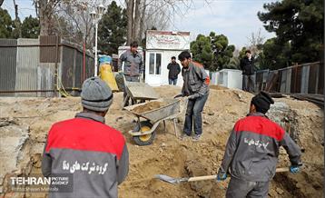 احداث مجموعه فرهنگی مقبره الشهدای بهاران