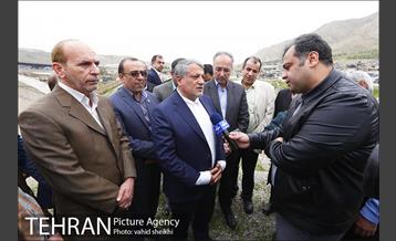 بازدید اعضای کمیسیون فنی و عمرانی شورای اسلامی شهر و معاون فنی و عمرانی شهرداری تهران از بزرگراه دولت آباد(پروژه شهید نجفی رستگار) 22