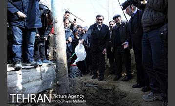 آیین کاشت 40 اصله درخت، به مناسبت چهلمین سالگرد انقلاب اسلامی باحضور شهردار تهران 21
