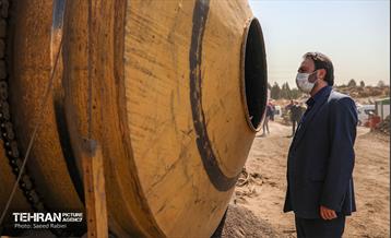 بازدید اعضای شورای شهر از پروژه های سازمان مدیریت پسماند 22