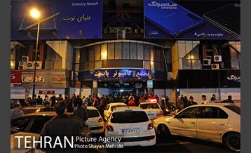 آتش سوزی در پاساژ پایتخت 4