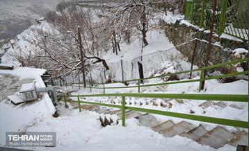 درکه پس از بارش برف  8