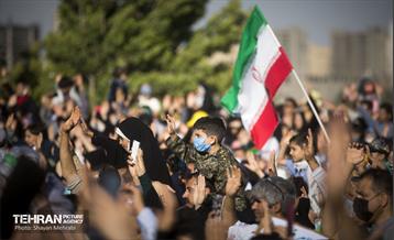 اجتماع بزرگ نوجوانان غرب تهران در پویش سلام فرمانده 31