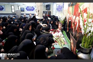 تشییع پیکر شهید گمنام دفاع مقدس "همسایه فردوس" 20