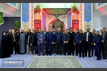 حضور شهردار تهران در بیت الزهرا (س) کرمان 21