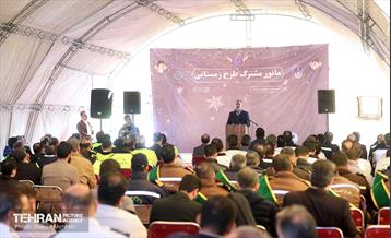 رزمایش زمستانه مشترک شهرداری تهران و پلیس راهور 32