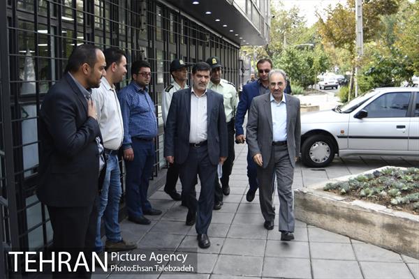 آیین افتتاح موزه نقشه تهران 1