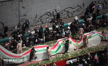 تشییع شهدای اقتدار ملی در تهران - 4 46