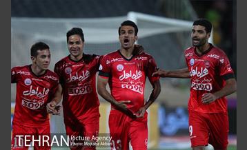 دیدار پرسپولیس و نفت تهران در لیگ برتر فوتبال 12