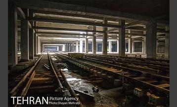 "پایانه اکباتان" اولین و تنها پارکینگ زیرزمینی قطارهای شهری 31