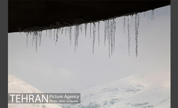 پس از یک روز برفی در پایتخت 12