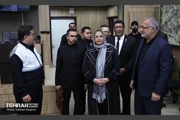 دیدار شهردار تهران با هئیتی از کشور نیکاراگوئه  12
