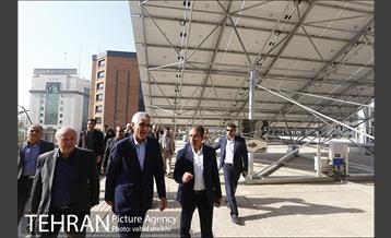 بازدید شهردار تهران از پروژه های شاخص منطقه 9 23