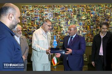 دیدار شهردار تهران با تولیت عتبه حسینی و استاندار کربلا