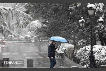 بارش برف در تهران 23