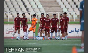 تمرین تیم فوتبال سایپا تهران