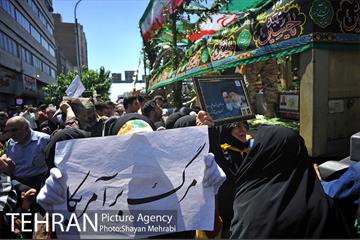 تشییع شهدای حادثه تروریستی تهران -2 25