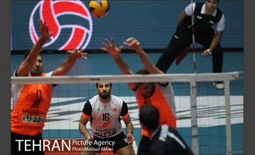 دیدار سایپا و پارسه تهران در لیگ برتر والیبال 6