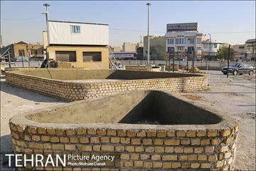 عملیات عمرانی میدان محمدیه 8
