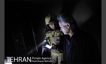 آتش سوزی در ساختمان سینوهه 22