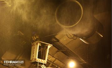 عملیات تعمیر و نگهداری تونل توحید 26