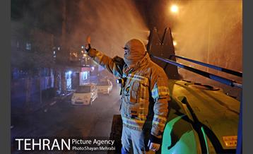 رونمایی از جدیدترین دستگاه ضدعفونی شهری 19