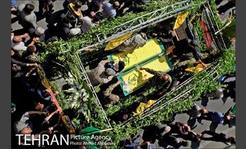 تشییع پیکر ۳تن از شهدای مدافع حرم 13