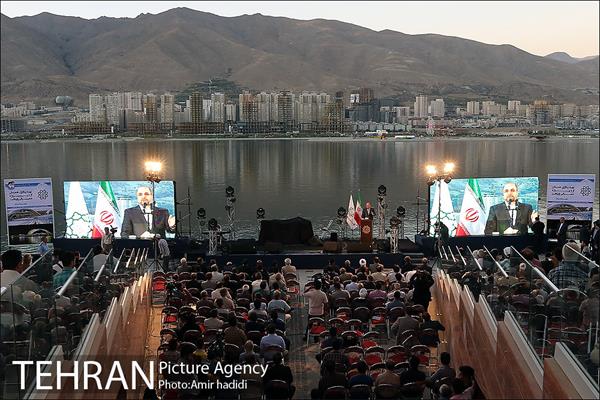 آیین بهره برداری همزمان 4 پروژه عمرانی پایتخت 20