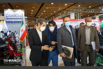 مراسم افتتاح نمایشگاه حمل و نقل پاک 2
