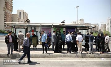 بازدید اصحاب رسانه از منطقه ۵ شرکت واحد اتوبوسرانی 3