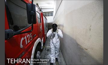 ضد عفونی و پاکسازی بازار تهران 1