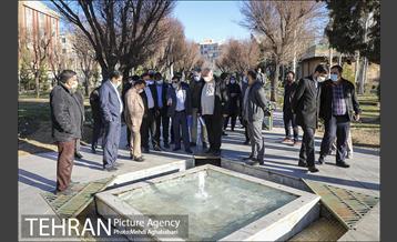 بازدید شهردار منطقه هشت از پروژه های توسعه محلات 17