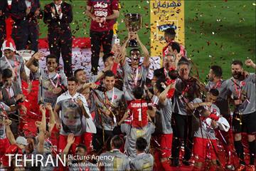 جشن قهرمانی تیم فوتبال پرسپولیس