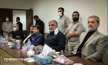 بازدید شهردار تهران از آسایشگاه جانبازان بقیه الله 6