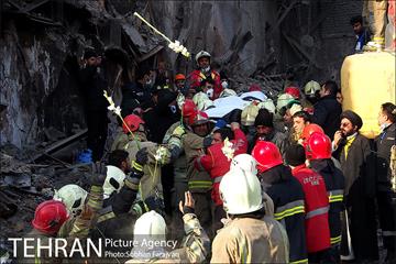 غروب روز هفتم پلاسکو با پیکر 8 آتش نشان 13
