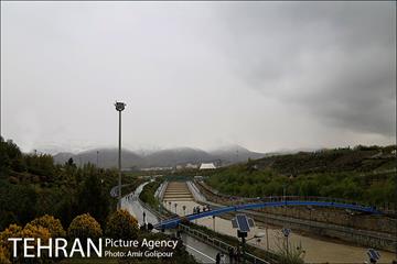 بهار بارانی تهران در روز طبیعت 9