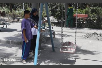 بوستان ایثار در منطقه ۲۰ به چرخه خدمت بازگشت 14